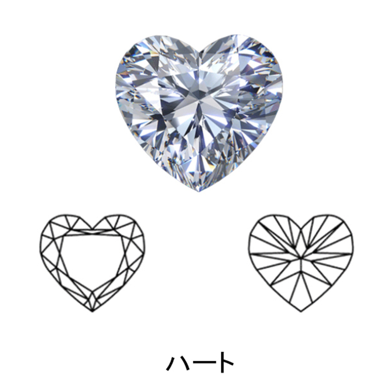 princess cut display of LONITÉ cremation diamonds from cremated ashes and cremains