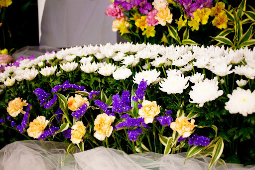 funeral gathering