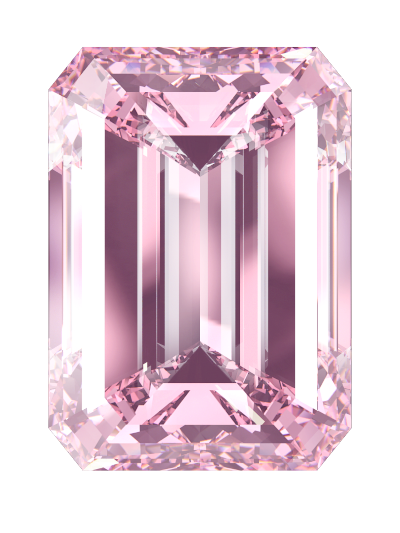 Hair or cremation ashes are turned into a red LONITÉ memorial diamond